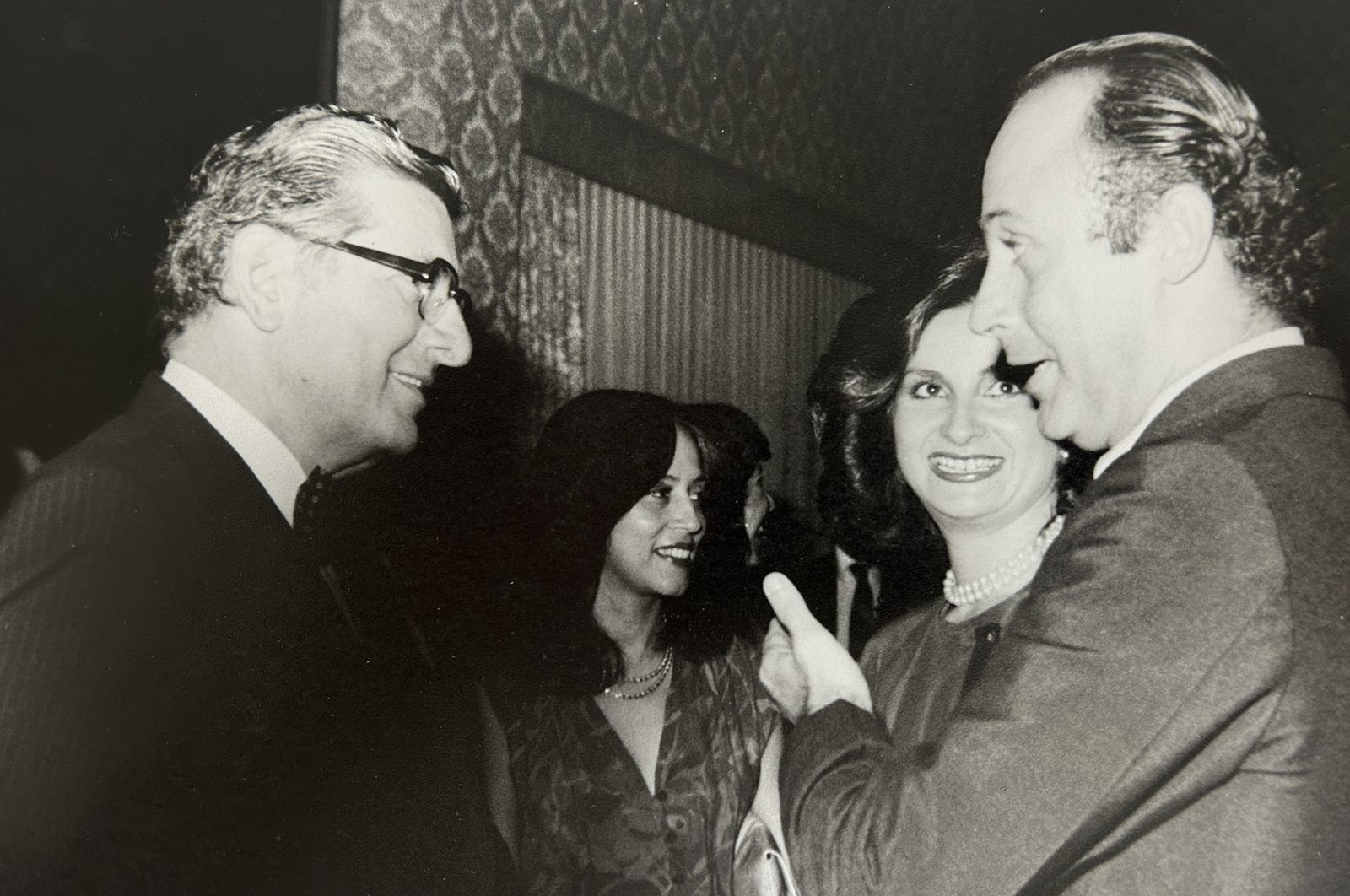Co el Expresidente Turbay Ayala y Ma Antonia Garces