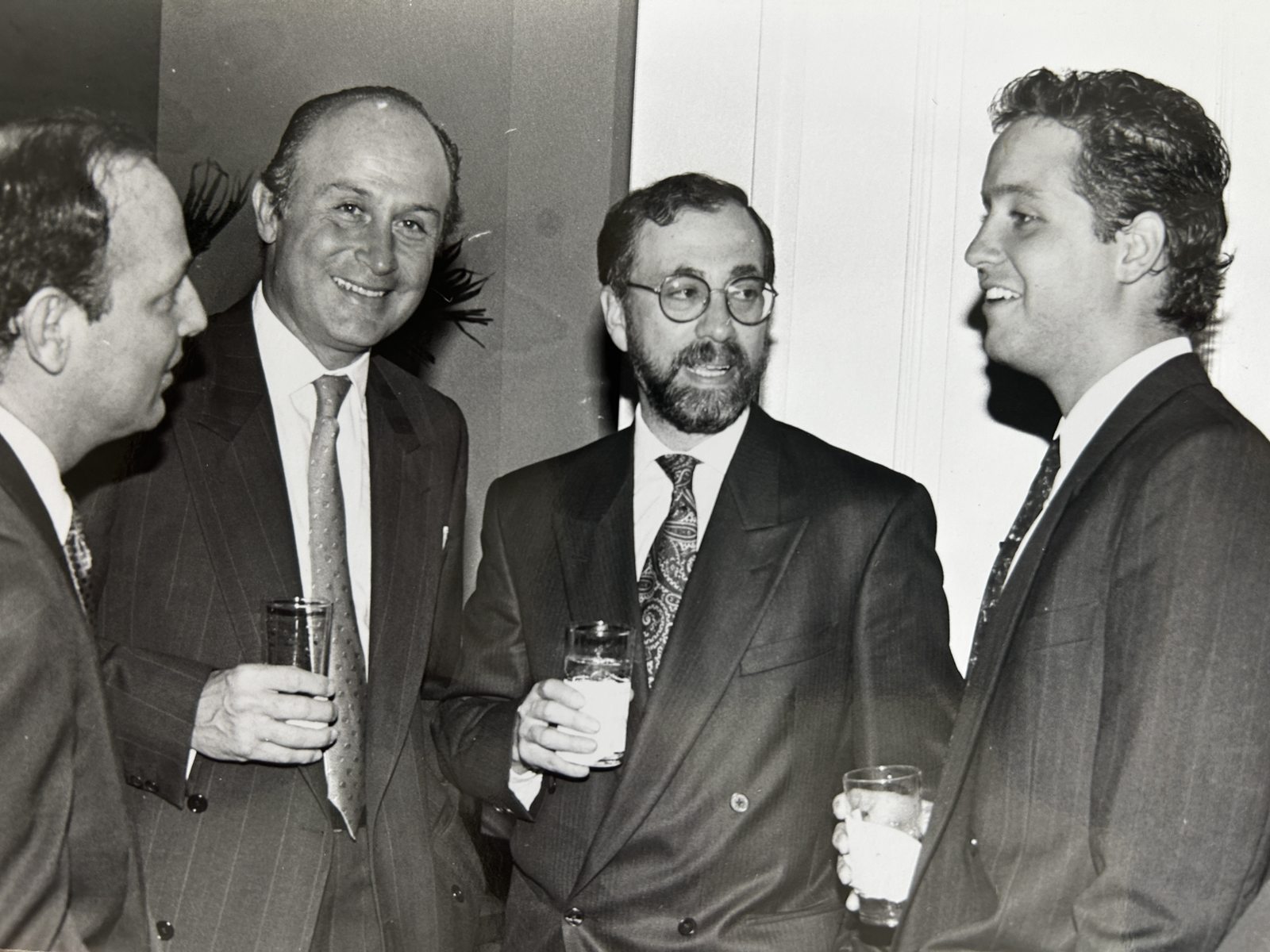 Rodrigo Otoya, Mauricio Cabrera y Jorge LLoreda