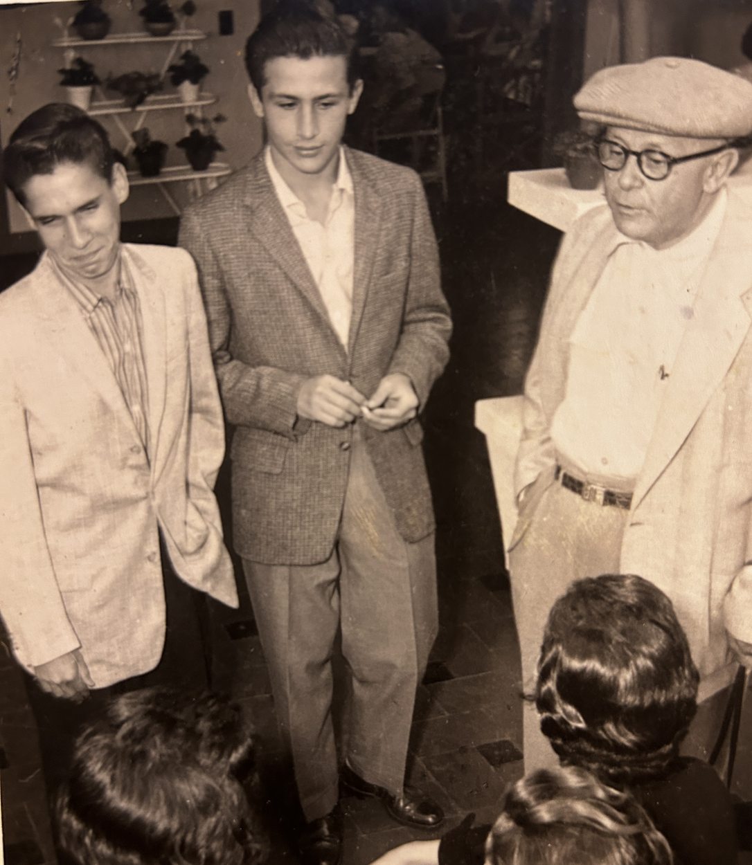 Alvaro jose con su padre Lalo