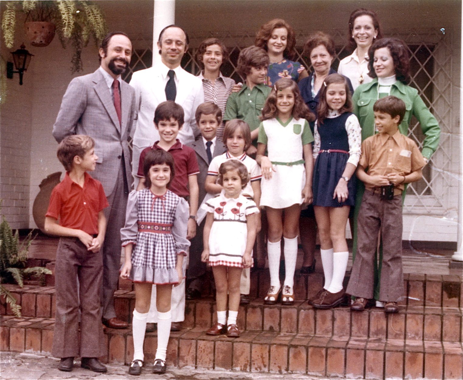 Familias de Rodrigo, Alvaro y Elvira (nietos)